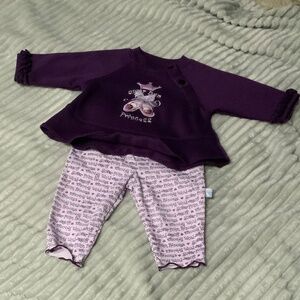 Baby V Sugar Plum Princess 2 piece set 6-9M